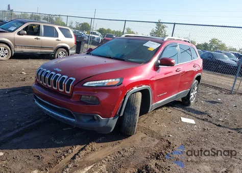 2015 Jeep Cherokee Limited z USA, uszkodzony, nr VIN 1C4PJMDS8FW537851